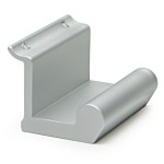 Soporte Colgador L60 H37 Plata Mate