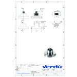 Soporte Tubo Pared D65 Cabine Inoxidable