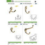Colgador Simple Pequeño Laton