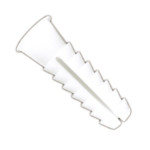 Tacos Plastico "D" Estriados 10X50Mm. (100 uds.)