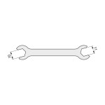 Llave Fija Plana 10-11