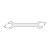 Llave Fija Plana 10-11