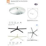 Base Giratoria 625X50 Acero Inoxidable 599038.28