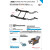 Mecanismo Relax Manual Basico 97850.10 Mod.basico Manual. Negro Ral9005.