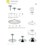 Columna Ø50 Con Placa Htotal 155 Solo Para Bases Begga E Iza.