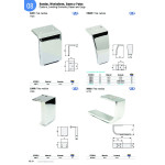 Pata Metal Nimia H110 L200 Cromo