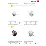 Mascarilla Moldeada Valvula 3M Ffp2 8822 (10 uds.)