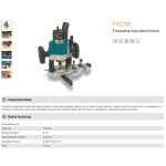 Fresadora Tupi Electronic Virutex Fr278R