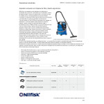 Aspirador Prof.nilfisk Aero 26-2L Pc Profesional.1250W.max.26 Litros.