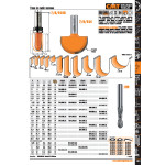 Fresa Mad.c/Curvo S8/R9,5/I11,5 91419011