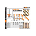 Fresa Mad.bisel.rod.m-8 A-15º 936.130.11 D19Mm Corte 11,5Mm