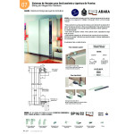 Guias Superior / Inferior Alumin-Pvc 2Mtos Abaka