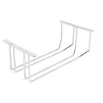 Soporte Copas Doble Socopa Cromado  182X279Xh.112