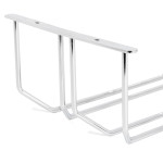 Soporte Copas Doble Socopa Cromado  182X279Xh.112