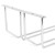 Soporte Copas Doble Socopa Cromado  182X279Xh.112