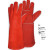 Guante Soldador Vacuno Rojo 40Cm T-9 (5 uds.)
