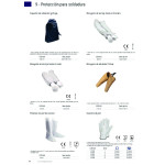 Polainas Piel Vacuno Velcro Lateral