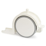 Rueda Nido Toscana Blanco Sp35 Con Freno Para Embutir. Con Freno.