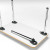 Pata Plegable A710 Ø50 Cromada Art.253R