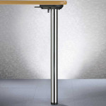 Pata Plegable A710 Ø50 Cromada Art.253R