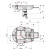 Pata Plegable A710 Ø50 Cromada Art.253R