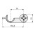 Conector Union Mesa Plástico Negro (4Pcs)