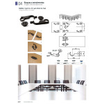 Conector Union Mesa Plástico Negro (4Pcs)