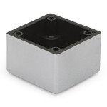 Pata Plástico Uria 45X45 H30 Ral9006