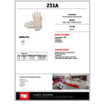 Guantes Algodon Blanco 8-9 (10 uds.)