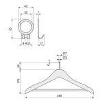 Anilla Antirrobo Metalica D32 Niquel (100 uds.)