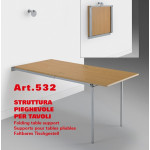 Bastidor Plegable Atara Para Mesa H70 Aluminio