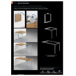 Bastidor Plegable Atara Para Mesa H70 Aluminio