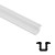 Guia Superior, Inferior Roll-12 Pvc Blanco 3M 3113
