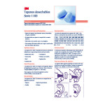 Protector Auditivo Desechable 3M 1100Cs Llavero - Cada Llavero Tiene 4 Tapones