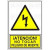 Señal 314 Plast.295X210"Pel.muerte Elec" ­Atencion!No Tocar Peligro Muerte(Elect)