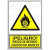 Señal 346 Plast.295X210"Pl.liqu.inflam" Peligro! Riesgo Incendio Liq.inflamable