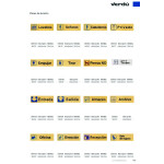 Placa Aluminio Oro 150X45 "Recepcion"