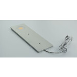 Foco Cob Led 3,5W 60X190Xh5 Aluminio Plata Faston Jst, Cable 1,5Mt, 12V, Sin Transform.