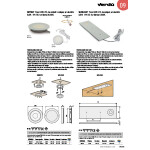 Foco Cob Led 3,5W 60X190Xh5 Aluminio Plata Faston Jst, Cable 1,5Mt, 12V, Sin Transform.