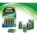Pila Recargable Hr03 800Mah Ni-Mh (2Uns)
