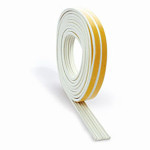 Burlete Adhesivo Puerta/Ventana "E" Blanco 9X4Mm 6 Metros