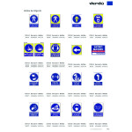 Señal 659 Plast.295X210"P.obl.carret"Dch Paso Obligatorio De Carretillas Derecha