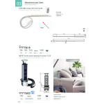 Flexo Usb Touch 10Leds L415Mm Gris