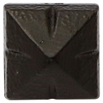 Clavo Forja Roseta 25X25 N.1002 Negro