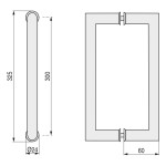 Jgo.manillones Inox-Art Hebe C300 L325