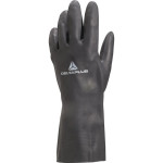 Guante Neopreno Flocado 30Cm Negro Ve509Talla-9