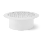 Aireador Para Canape D30-40 Plástico Blanco Sin Marco, Sin Arandela.