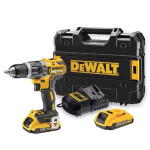 Taladro Percutor Inalámbrico Dcd799D2T-Qw. Sin Escobillas. 18 V. Diámetro 13Mm. Transmisión Totalmente Metálica. Par Máx