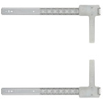 Guia Puerta Oculta Tv Fliter 400Mm Zincado