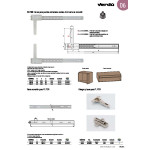 Barra Union Fliter 700 Para Guia Oculta Zincado (+ 4 Tornillos M4X6 Incluidos)
